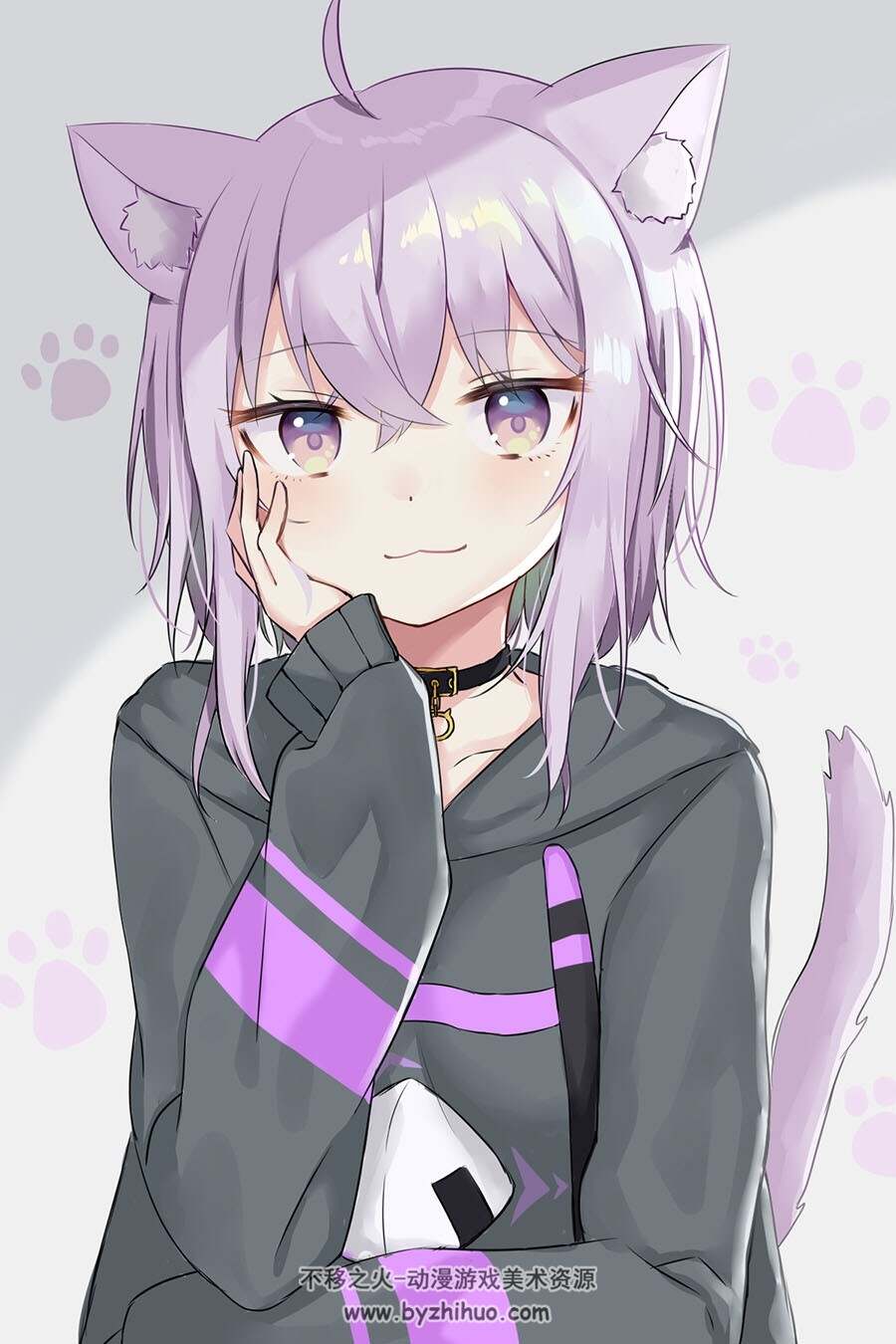 画师Swon 可爱的女孩纸插画图包 百度网盘下载
