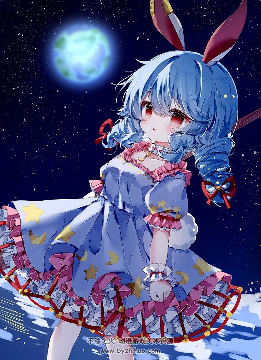 画师Nya 软萌人物插画作品图包 百度网盘下载