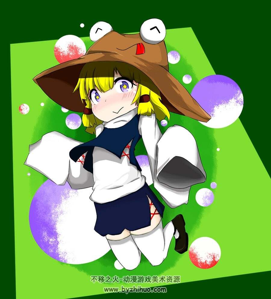 画师Qri 二次元插画作品图包 百度网盘下载