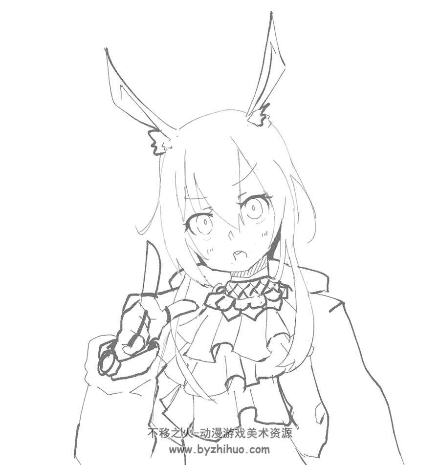 画师Qri 二次元插画作品图包 百度网盘下载
