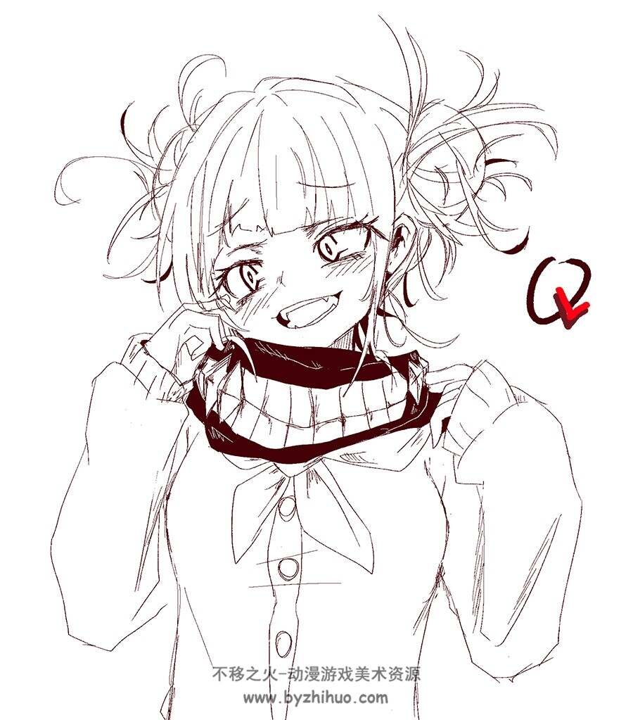 画师Qri 二次元插画作品图包 百度网盘下载