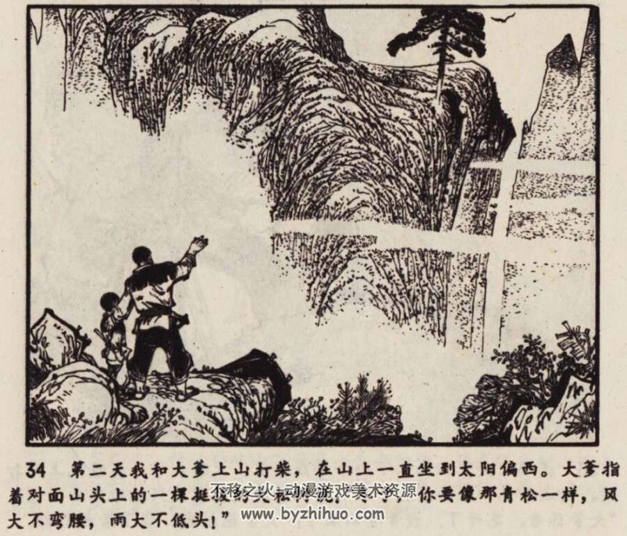 闪闪的红星 扫描版 黑龙江人民 PDF格式连环画 百度网盘下载