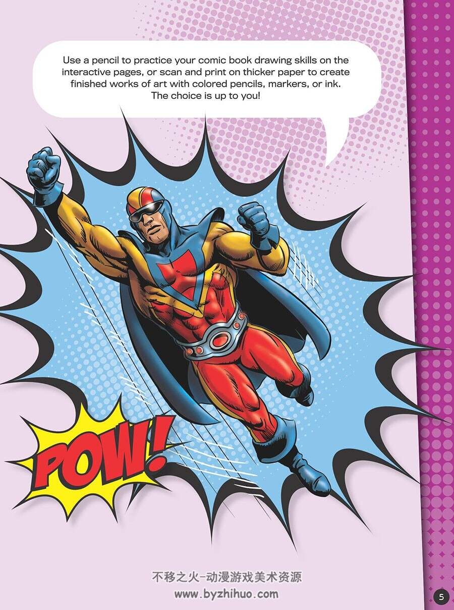 The Art of Comic Book Drawing100种漫画技巧 JPG+PDF 百度网盘下载