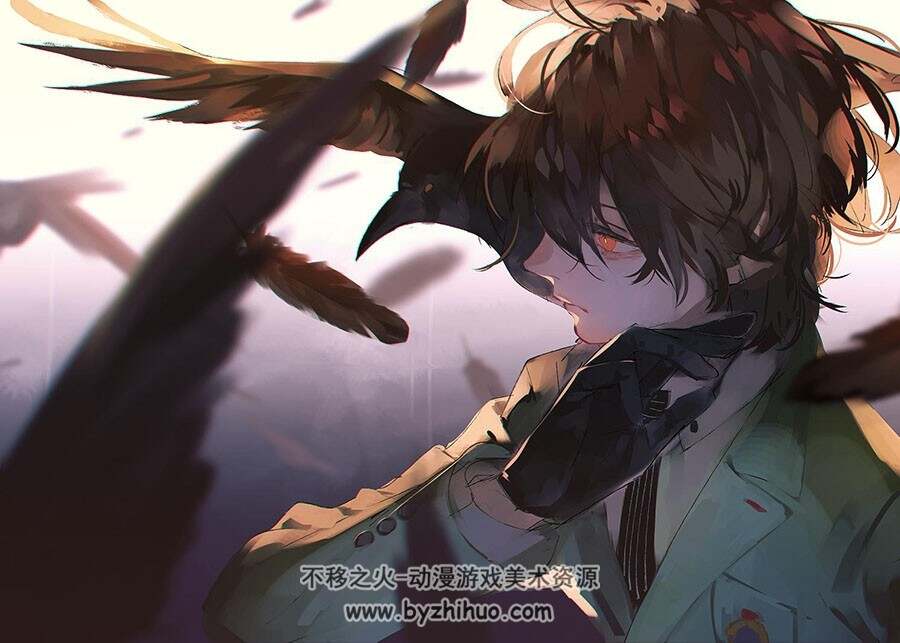 画师しょくむら 氛围感插画作品图包 百度网盘下载