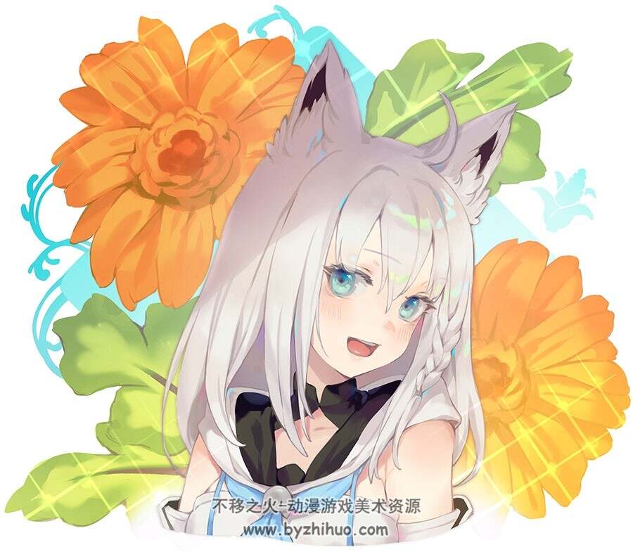 画师Bibimbub 二次元人物插画图包 百度网盘下载