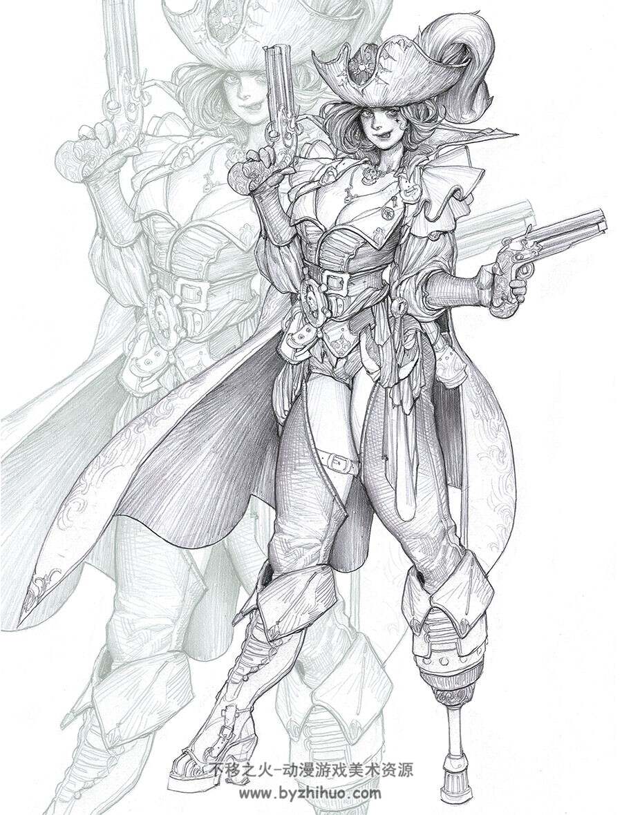 画师 허성무 Heo Sungmoo 角色插画图包 百度网盘下载