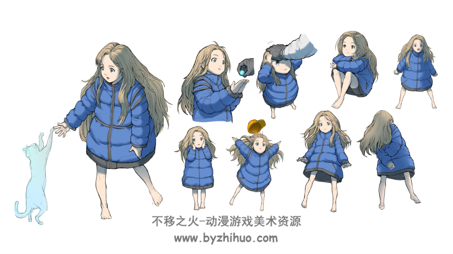 识质存在 Pragmata 近未来科幻风格设定图包 百度网盘下载 75P