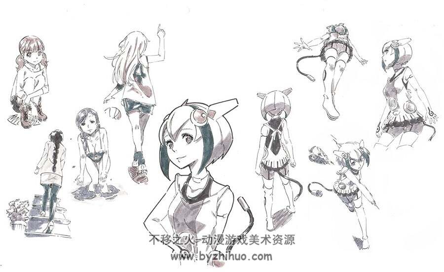 画师ようづき 葉月 二次元插画作品 百度网盘下载