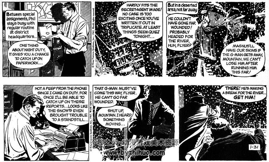 古早欧漫 特工弗里甘 第一集 作者Al Williamson 生肉漫画 百度网盘下载