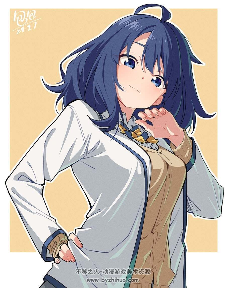 八奈见杏菜 败犬女主太多了角色插画图包 百度网盘下载