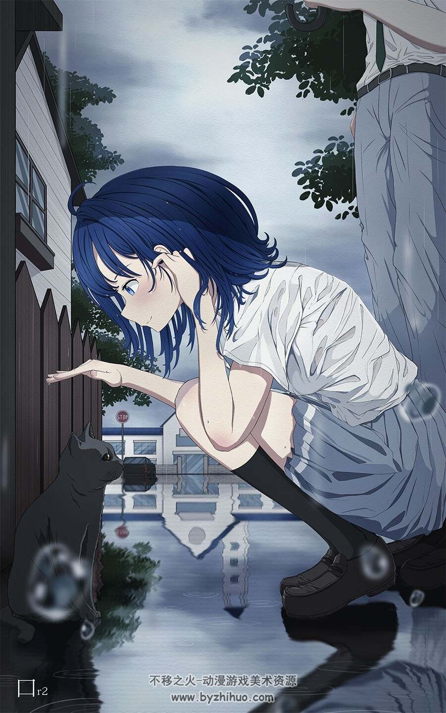 八奈见杏菜 败犬女主太多了角色插画图包 百度网盘下载