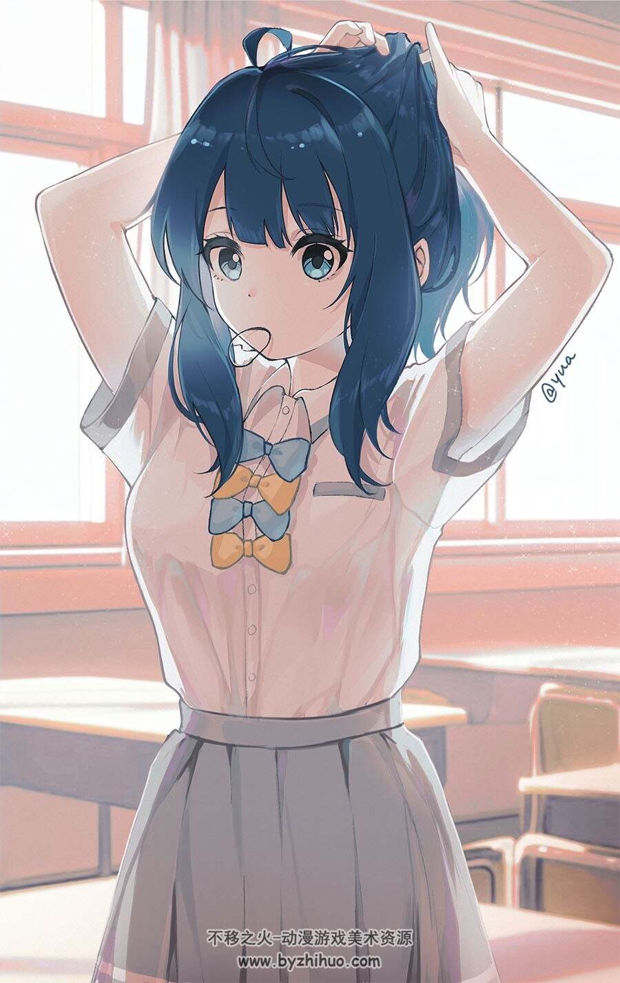 八奈见杏菜 败犬女主太多了角色插画图包 百度网盘下载