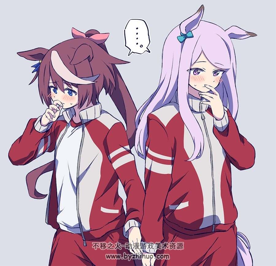 目白麦昆是 赛马娘角色插画壁纸图包 百度网盘下载