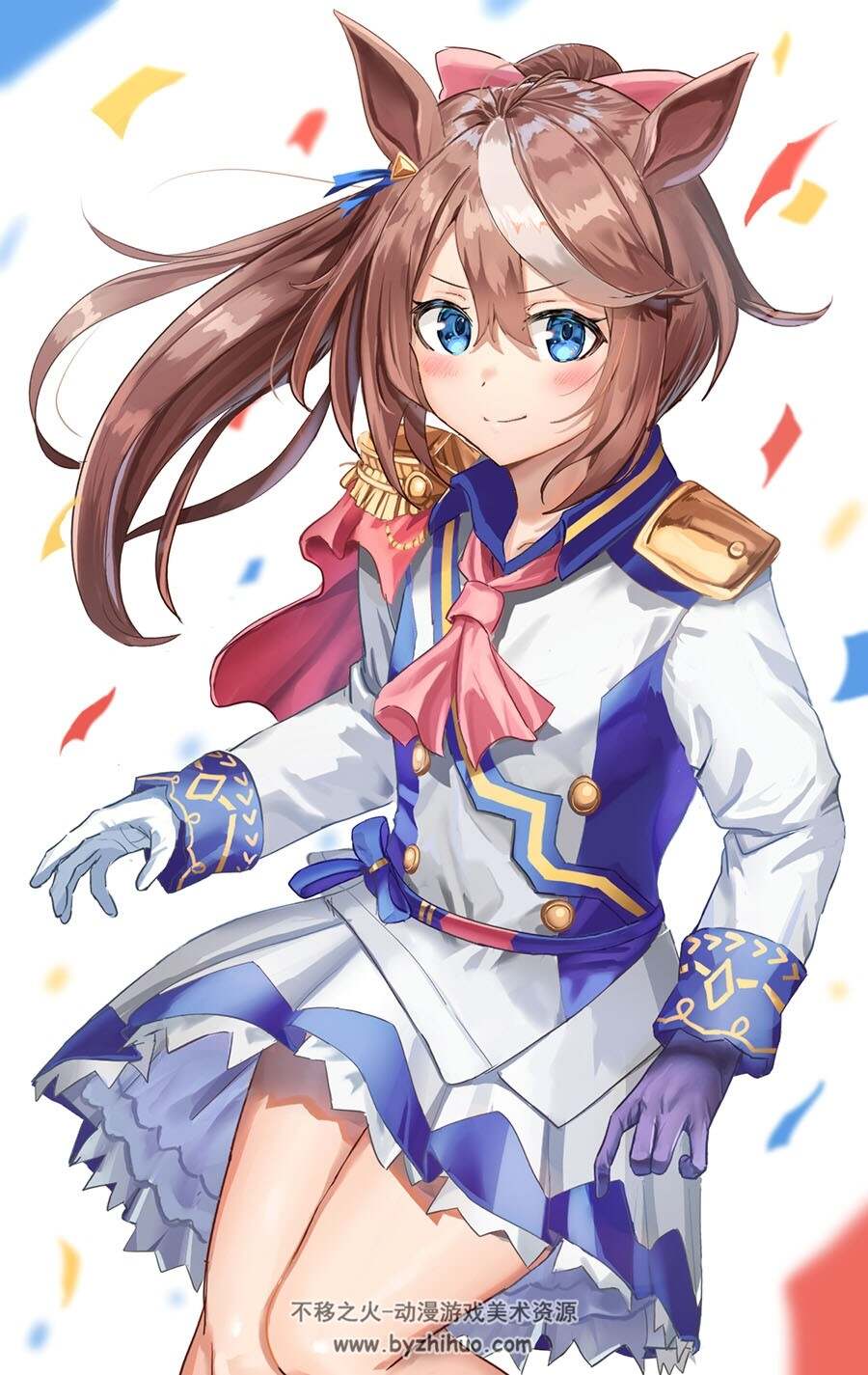 赛马娘 Pretty Derby 角色东海帝王插画图包 百度网盘下载