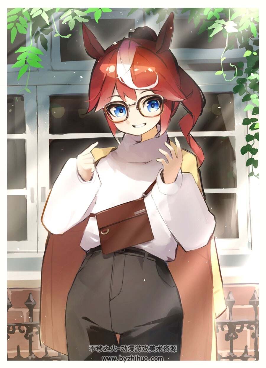 赛马娘 Pretty Derby 角色东海帝王插画图包 百度网盘下载