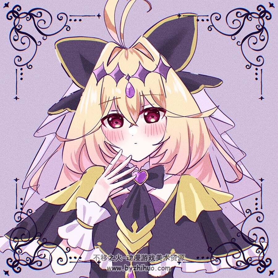 名侦探光之美少女！角色森亚露露卡 插画图包 百度网盘下载