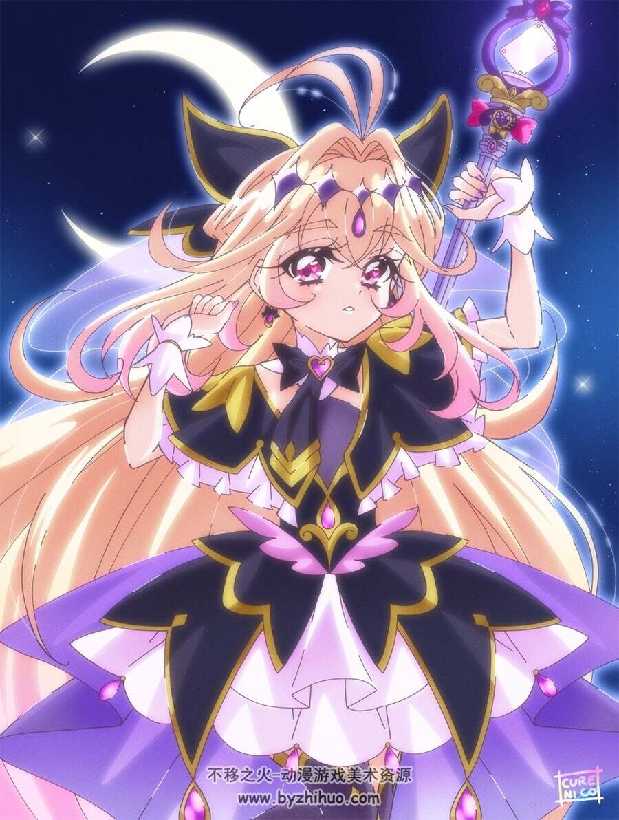 名侦探光之美少女！角色森亚露露卡 插画图包 百度网盘下载