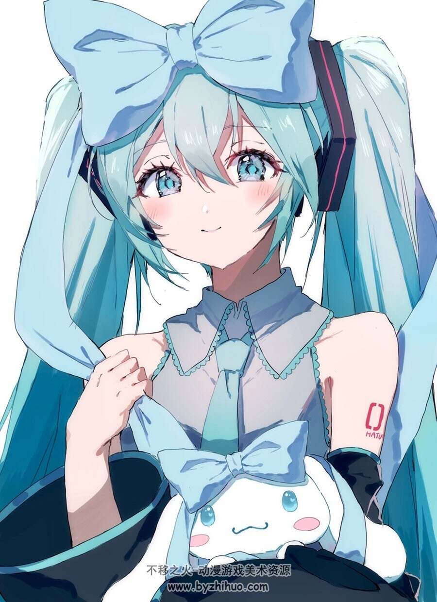 玉桂葱 VOCALOID系列角色插画图包 百度网盘下载