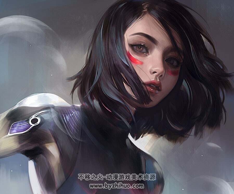 画师Rose 日系风格插画图包 百度网盘下载