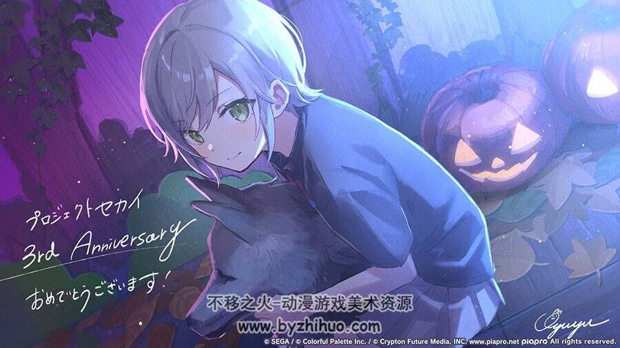 画师おゆゆ 日系风格插画图包 百度网盘下载