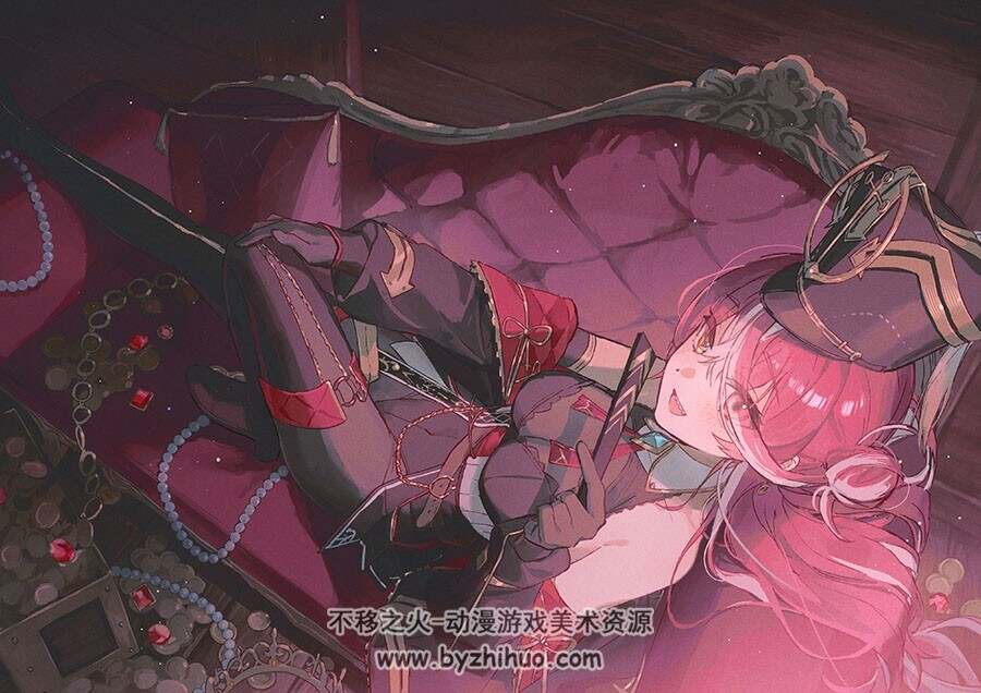 画师おゆゆ 日系风格插画图包 百度网盘下载