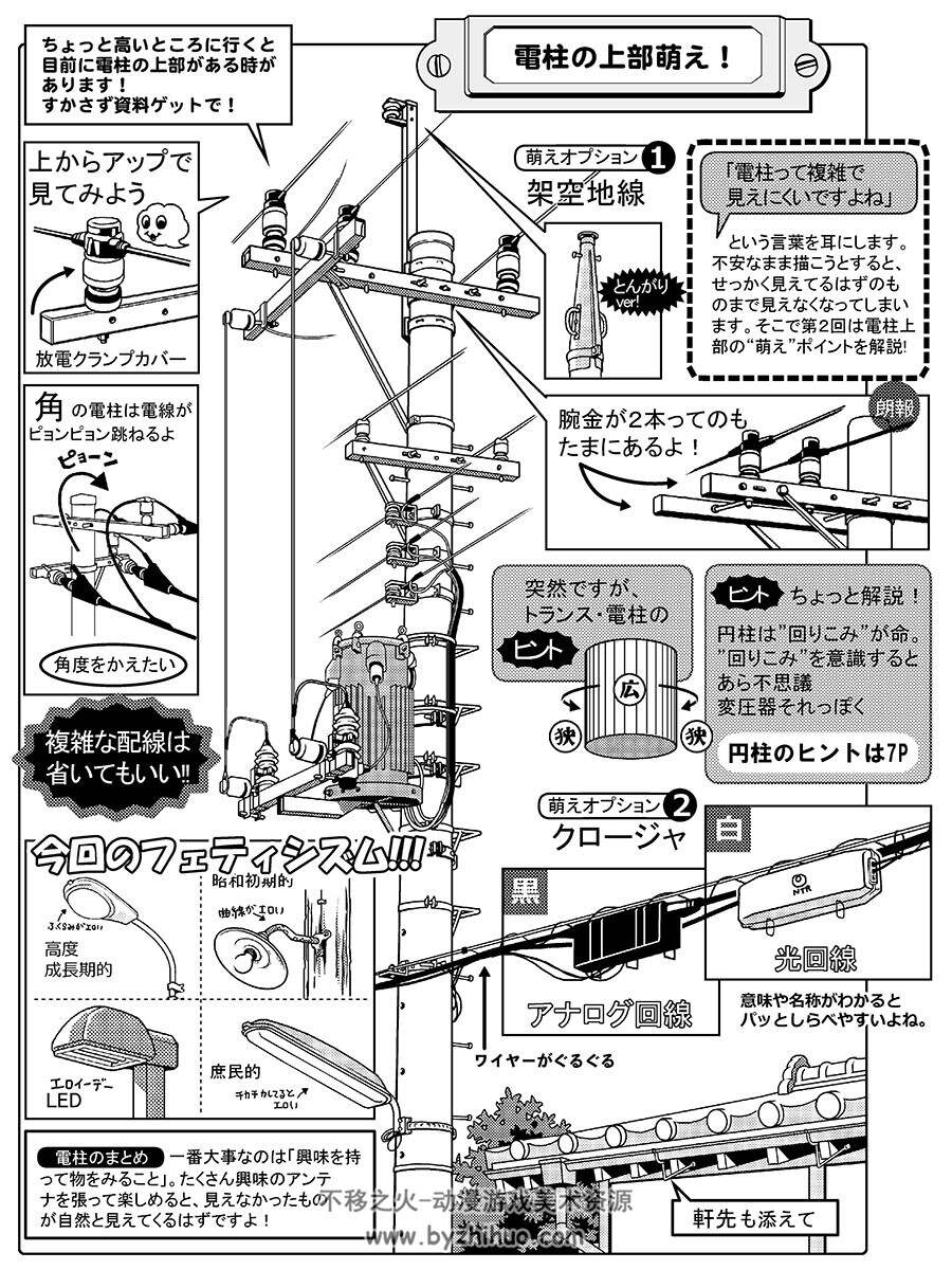 画师MAEDAX前田耕作 背景教学素材图包 百度网盘下载