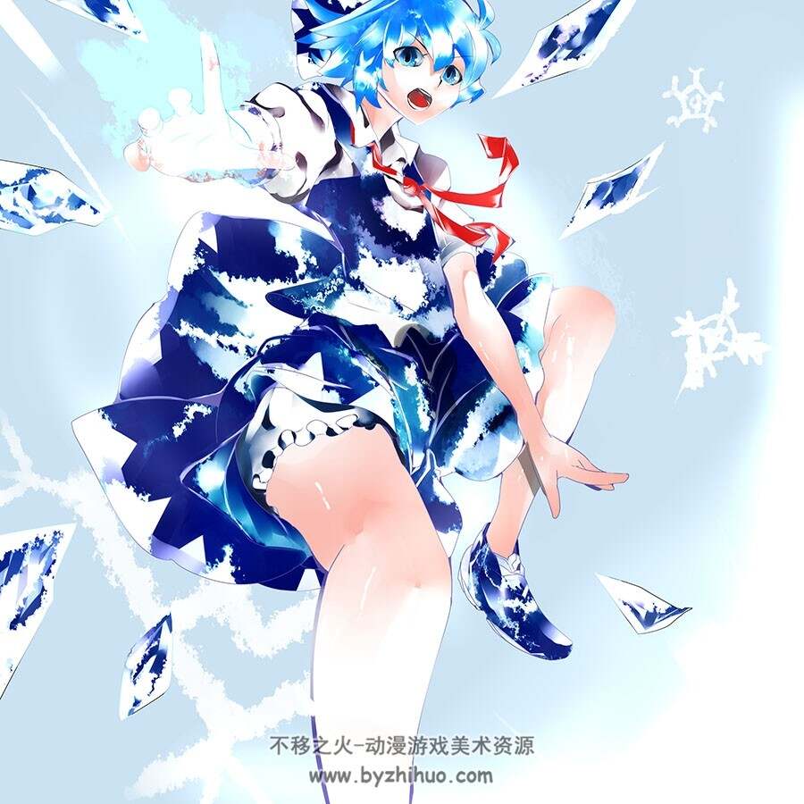 画师いくらうに 动漫人物插画绘画作品含线稿图包 百度网盘下载
