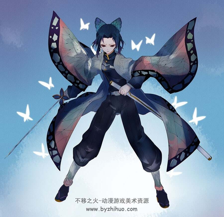 画师いくらうに 动漫人物插画绘画作品含线稿图包 百度网盘下载