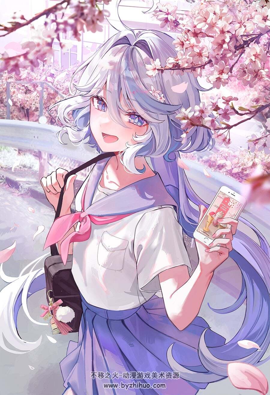 韩国画师Datsha 动漫人物插画作品图包 百度网盘下载
