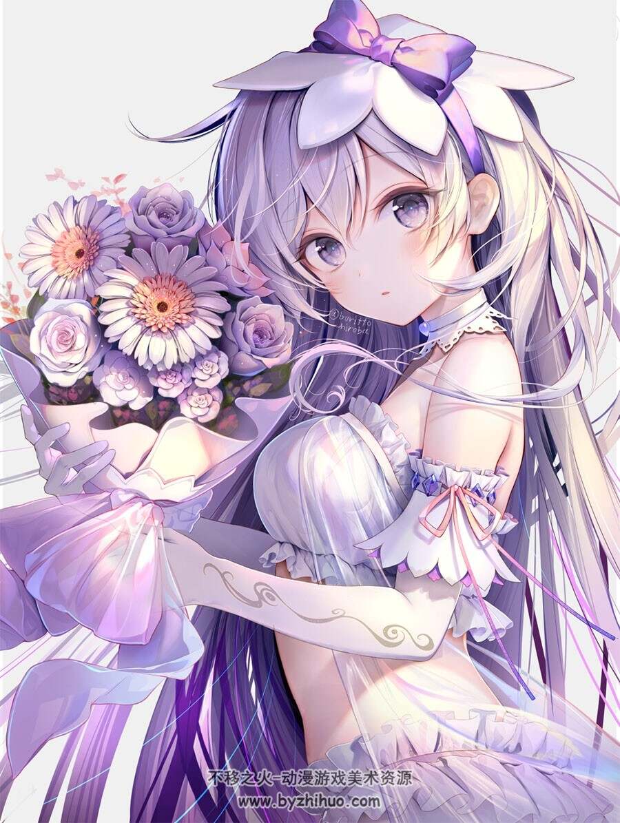 画师こーやふ 二次元动漫人物插画图包 百度网盘下载