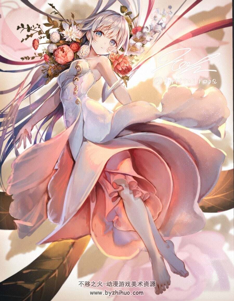 画师こーやふ 二次元动漫人物插画图包 百度网盘下载