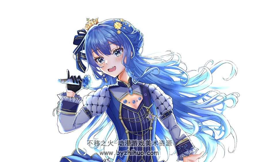 日本画师ふーくん 可爱角色插画图包 百度网盘下载