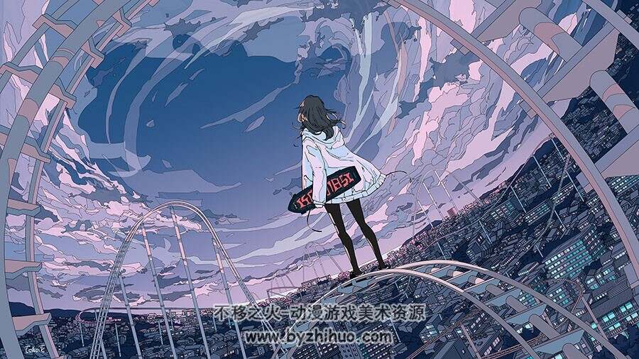 画师トーコ 幻想风二次元插画作品 百度网盘下载