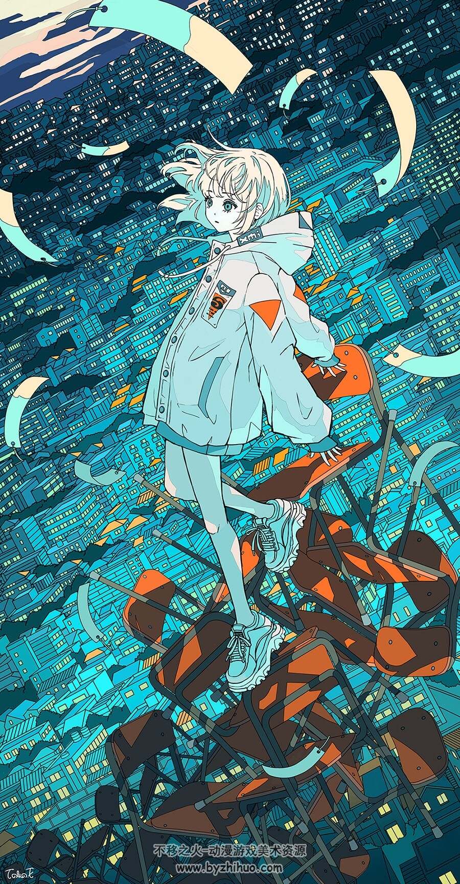 画师トーコ 幻想风二次元插画作品 百度网盘下载