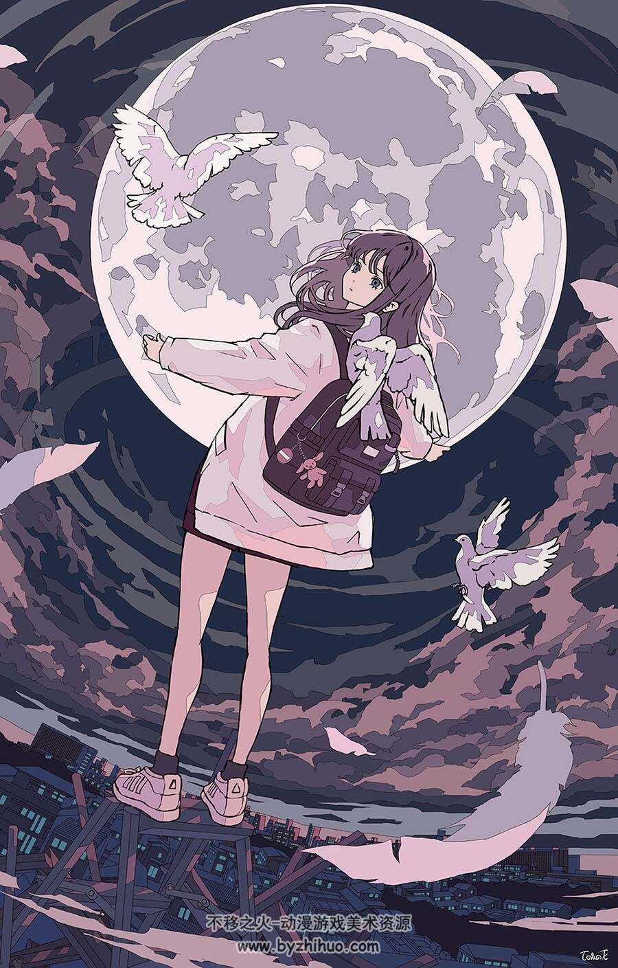 画师トーコ 幻想风二次元插画作品 百度网盘下载