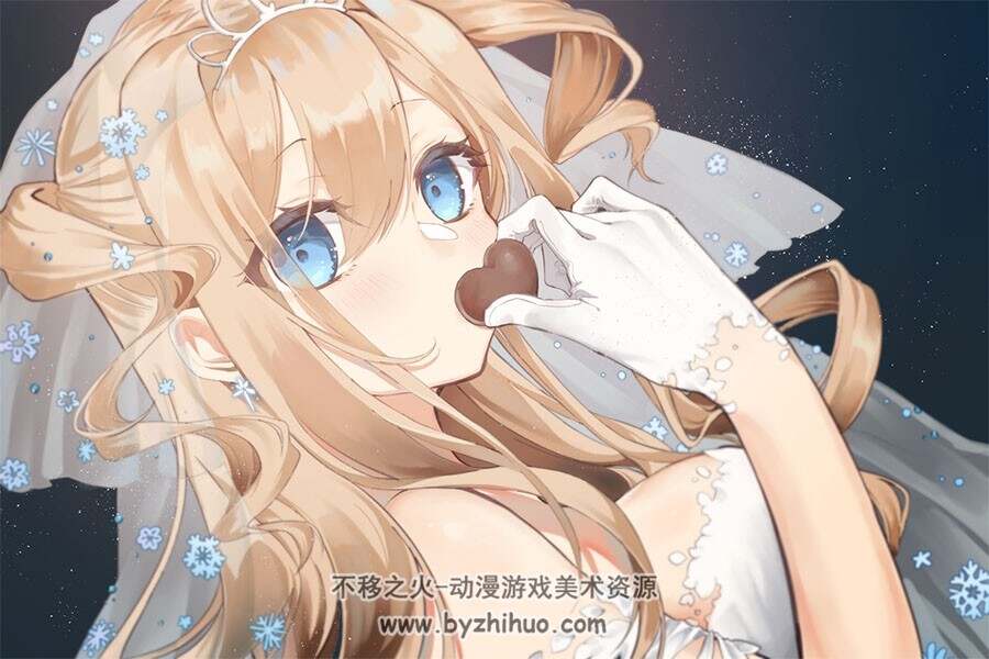 画师うさぎのつの 可爱女孩插画作品图包 百度网盘下载