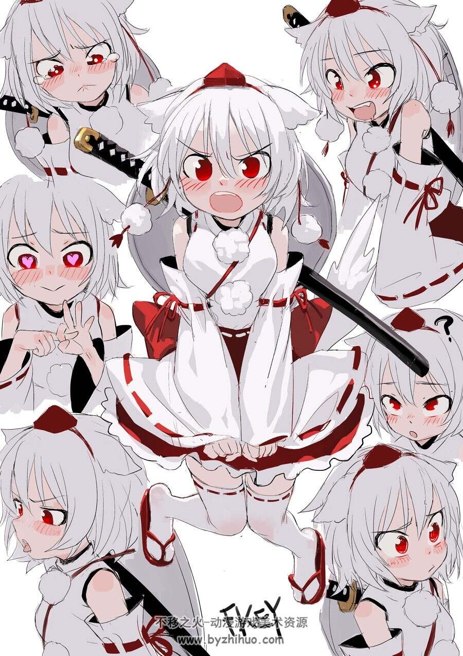 画师ボウヤ 个性插画美术作品图包 百度网盘下载