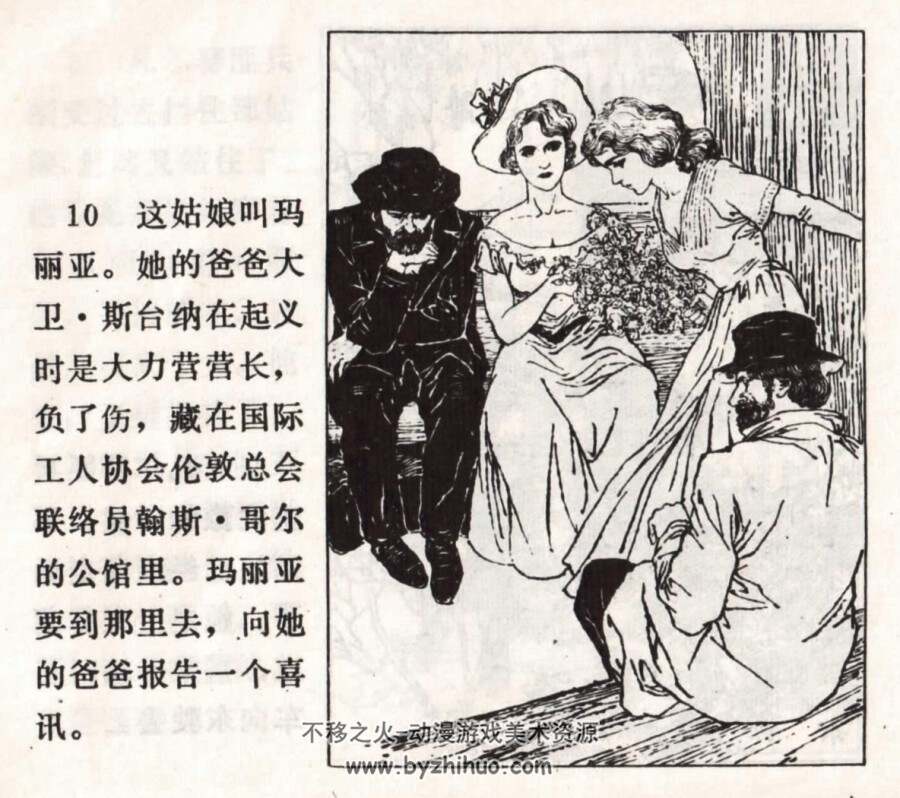 勇敢的玛丽亚 1980年版 PDF格式连环画 百度网盘下载37MB