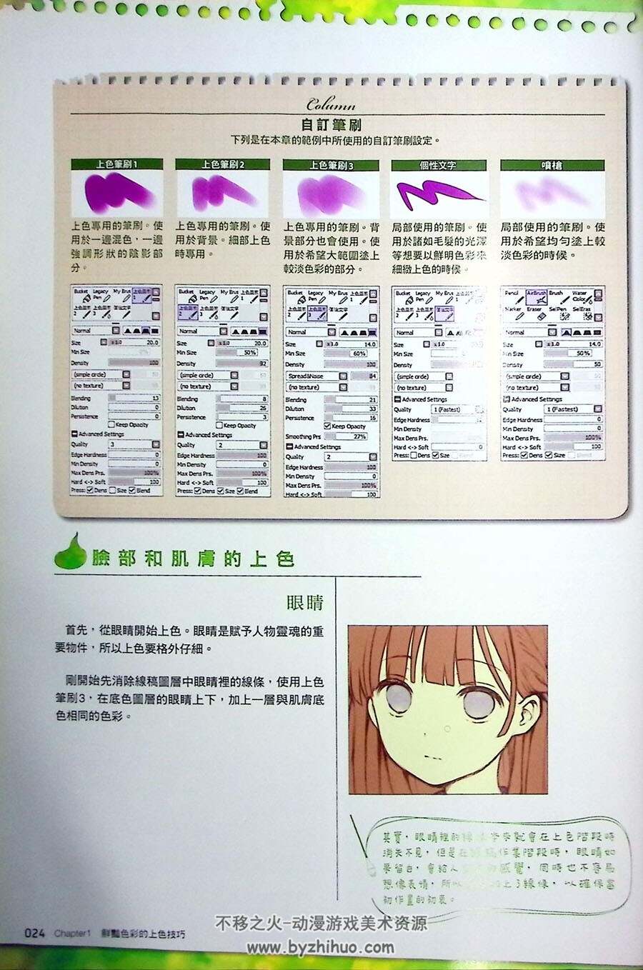 デジタルイラスト 色塗りメイキング講座 绝赞质感插画绘制 百度下载