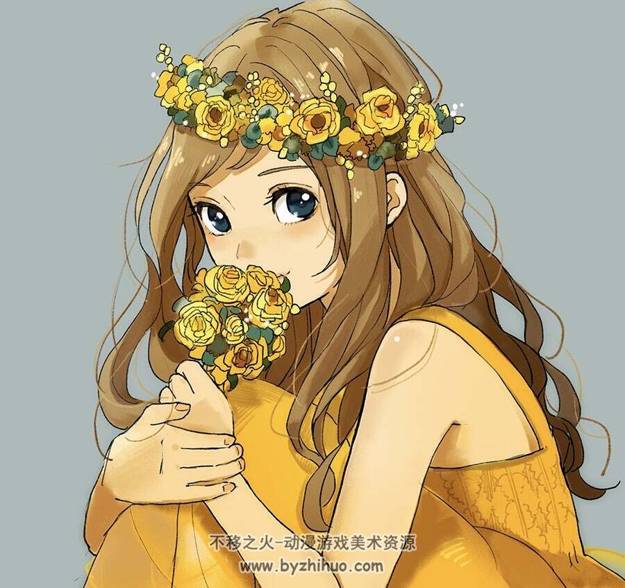 画师サコ 二次元人物插画作品图包 百度网盘下载