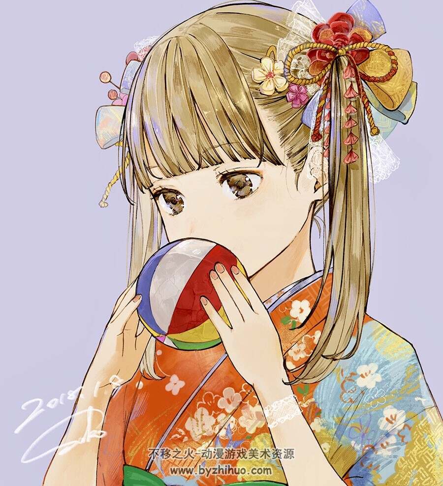 画师サコ 二次元人物插画作品图包 百度网盘下载