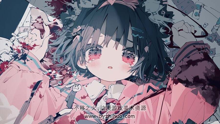 画师さくらいかおり萌系角色插画作品图包 百度网盘下载