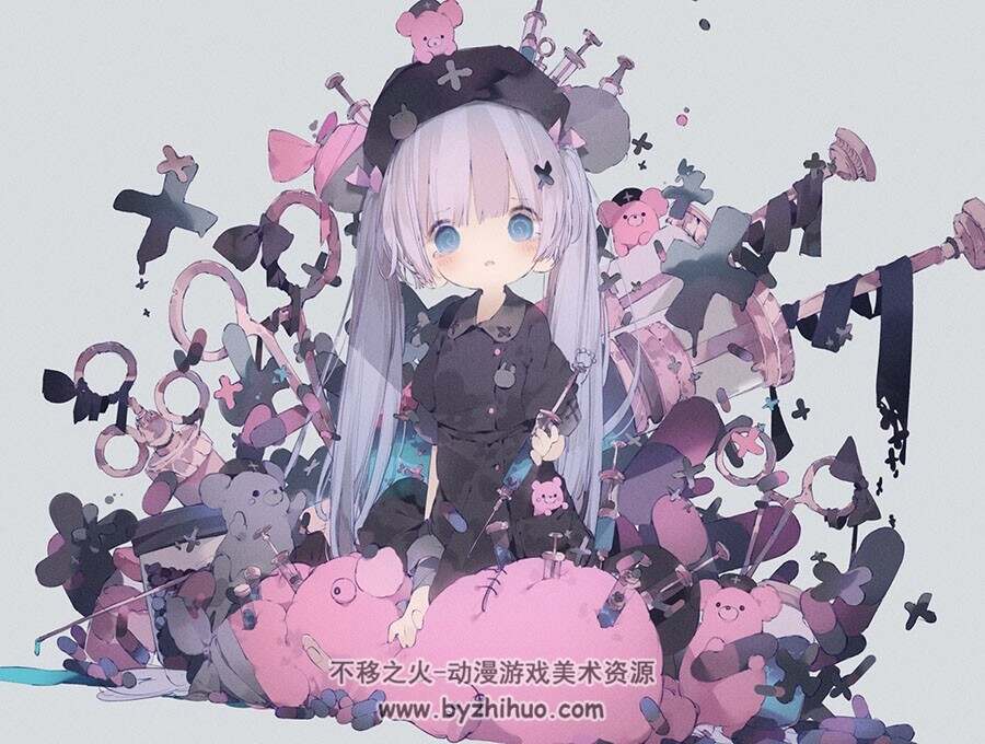 画师さくらいかおり萌系角色插画作品图包 百度网盘下载