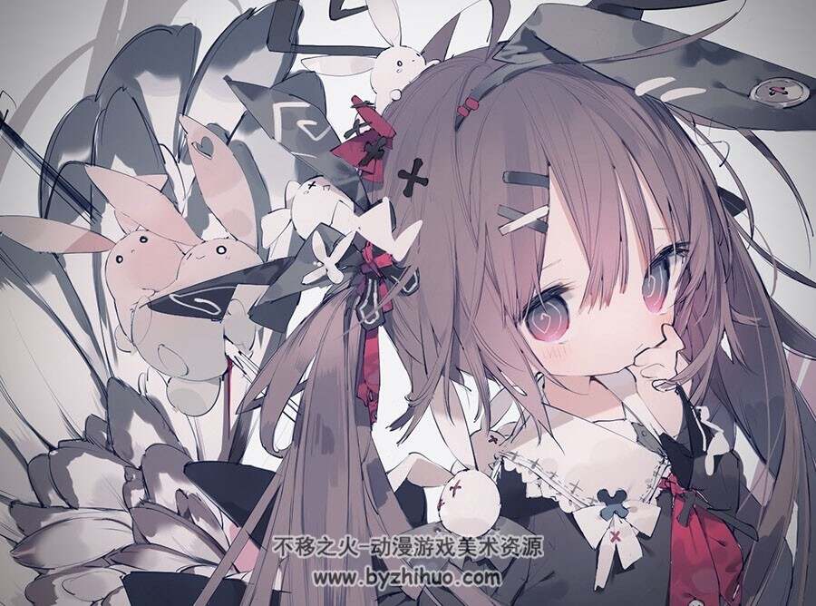 画师さくらいかおり萌系角色插画作品图包 百度网盘下载