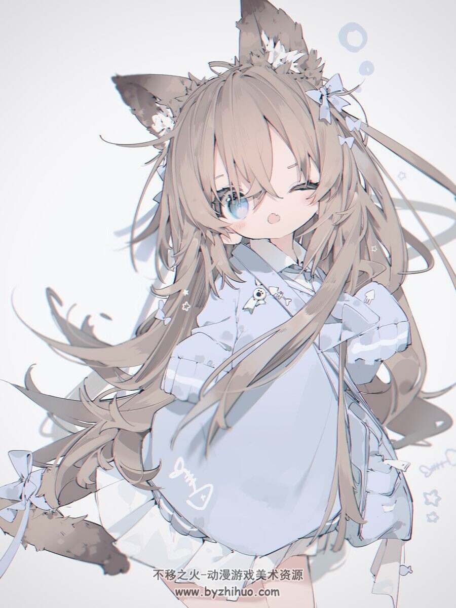 画师さくらいかおり萌系角色插画作品图包 百度网盘下载