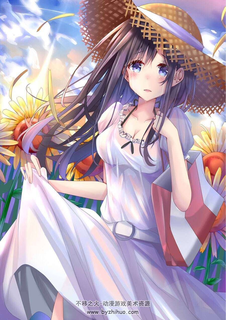 画师司ツバサ 二次元插画作品图包 百度网盘下载