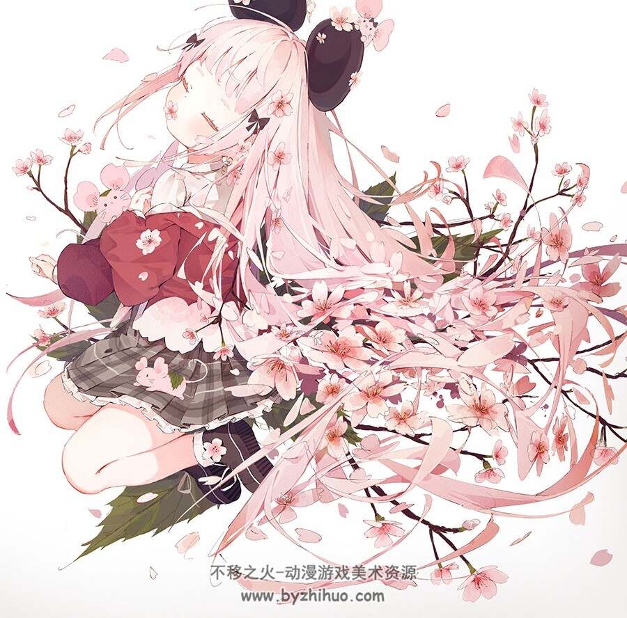 画师どろっぷくん 可爱人物壁纸插画图包 百度网盘下载