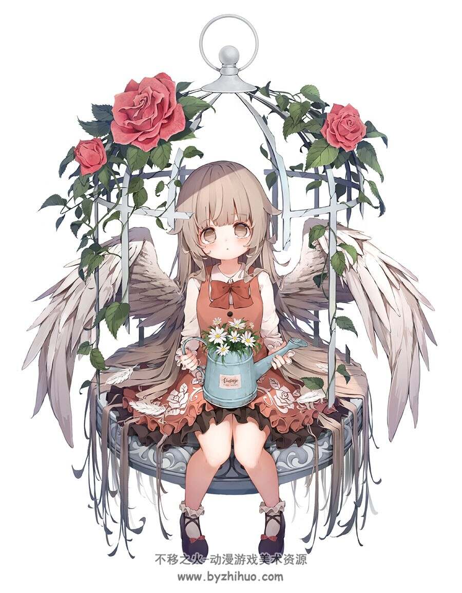 画师どろっぷくん 可爱人物壁纸插画图包 百度网盘下载