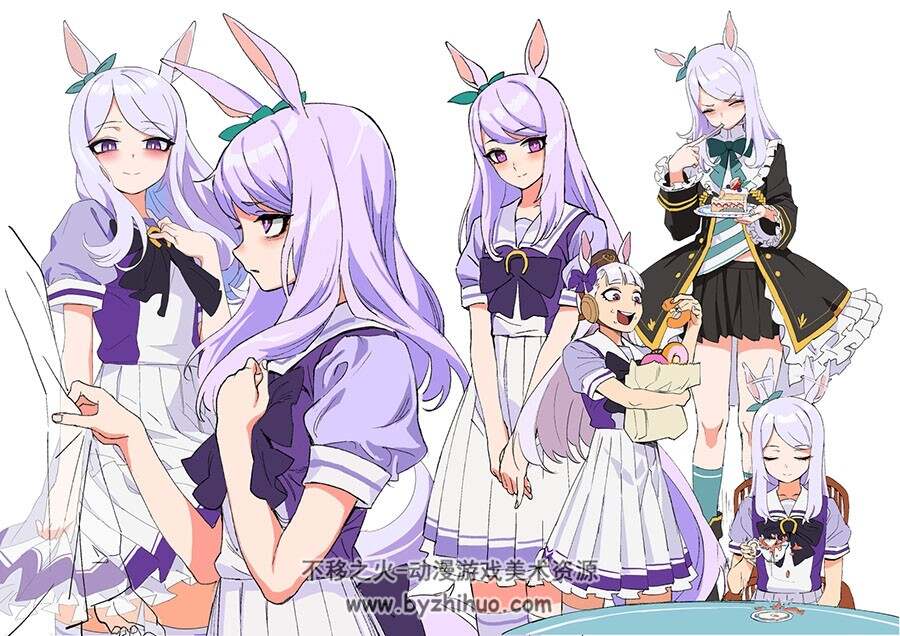 画师サルコファージ 美术作品插画图包 百度网盘下载