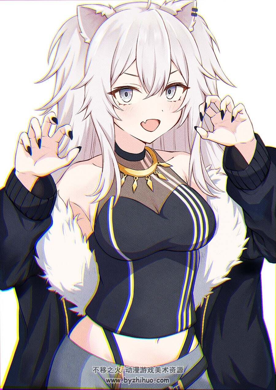 画师かけうどん 二次元角色插画图包 百度网盘下载